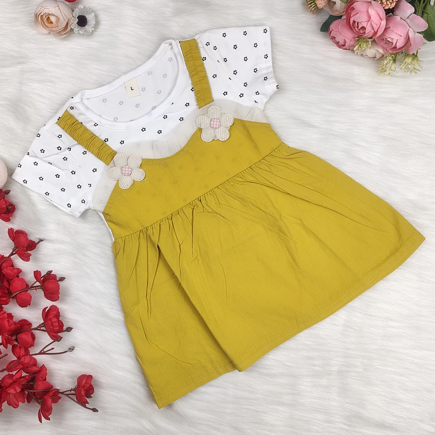 Baby Girls China Romper Frock AHE395