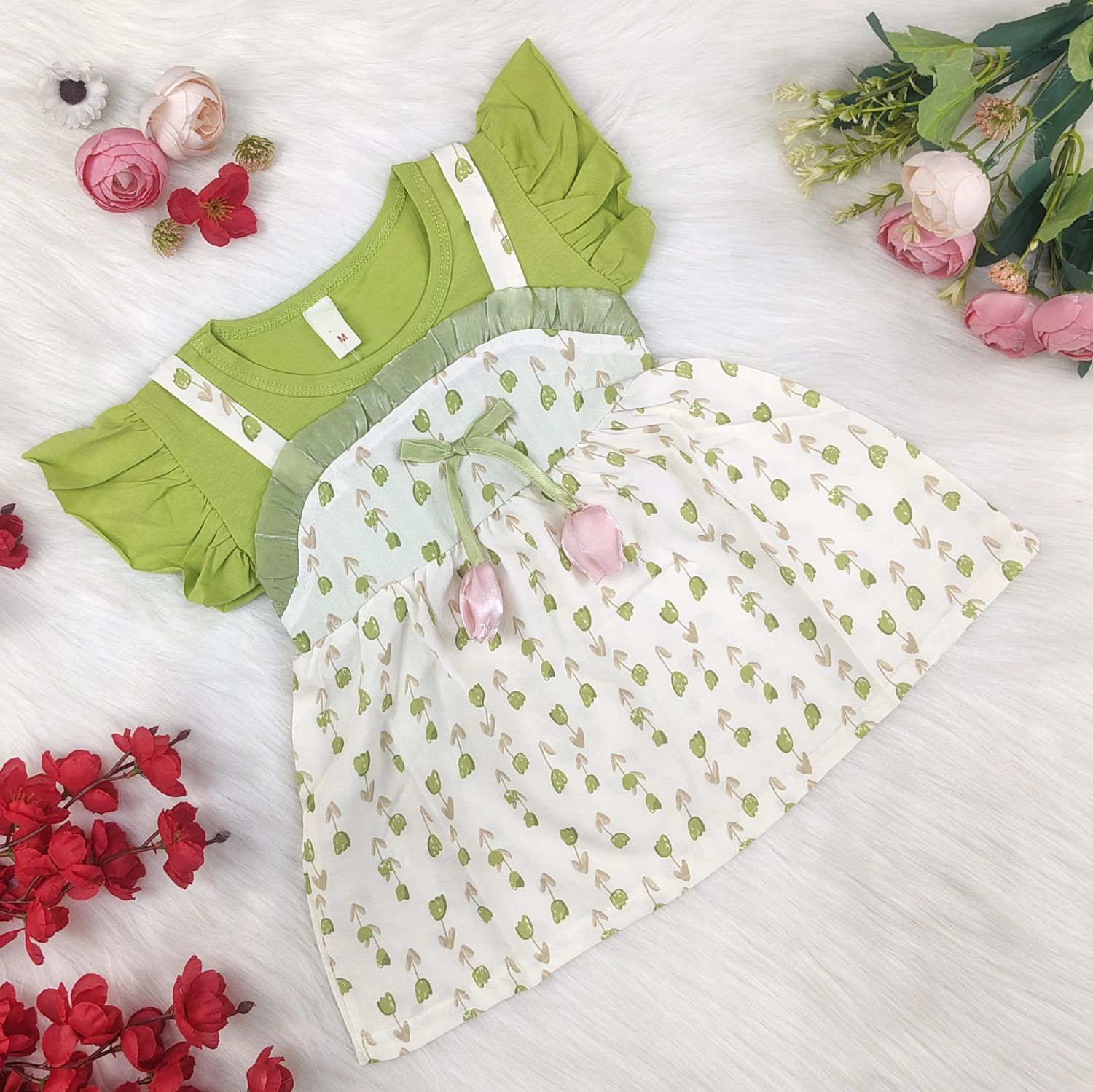 Baby Girls China Romper Frock AHE397